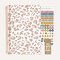 bloom daily planners 2026 Soft Cover Weekly & Monthly Planner, 5.5" x 8.25", Tan Leopard
